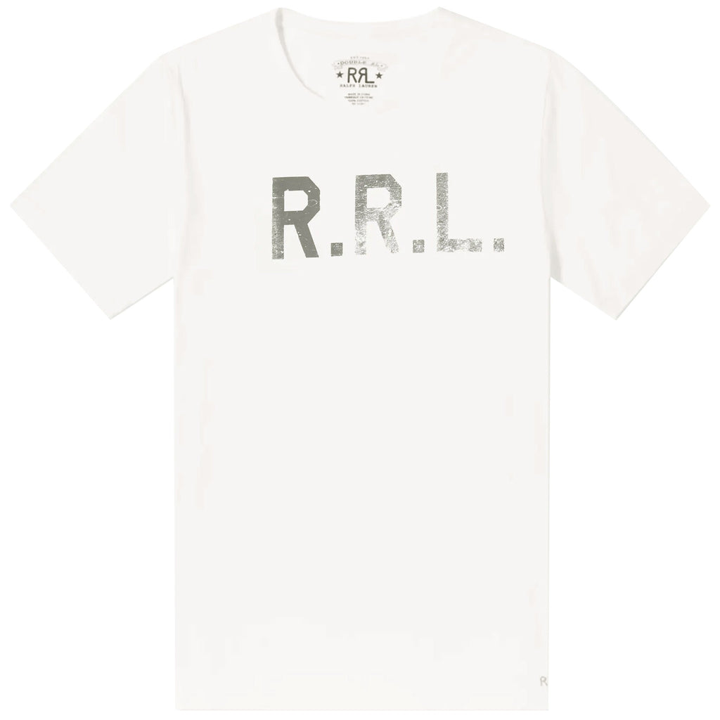 RRL by Ralph Lauren Graphic Logo T-Shirt - Off White