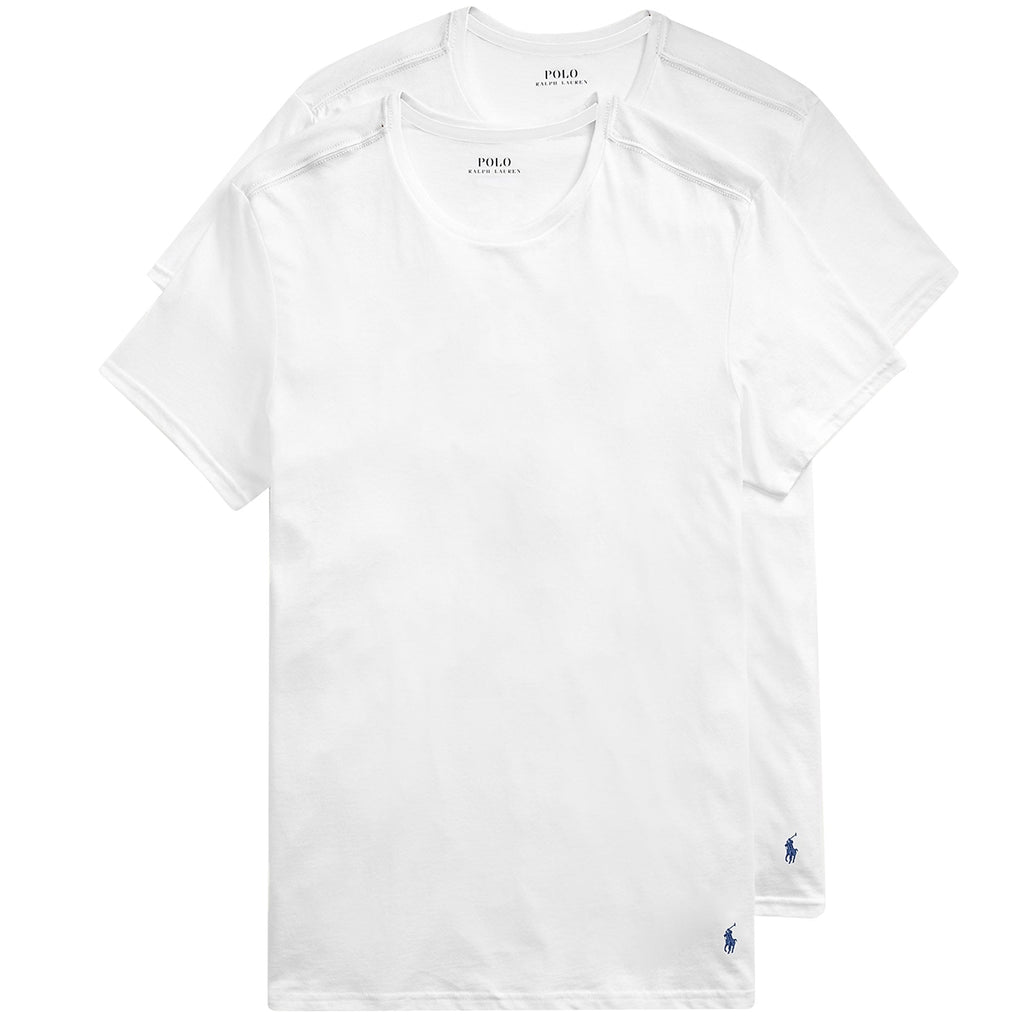 Polo Ralph Lauren Crewneck T-Shirt 2-Pack - White
