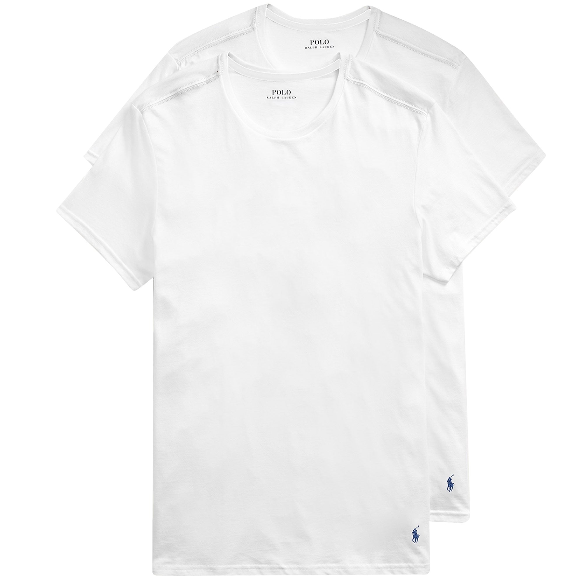 Polo Ralph Lauren Crewneck T-Shirt 2-Pack - White