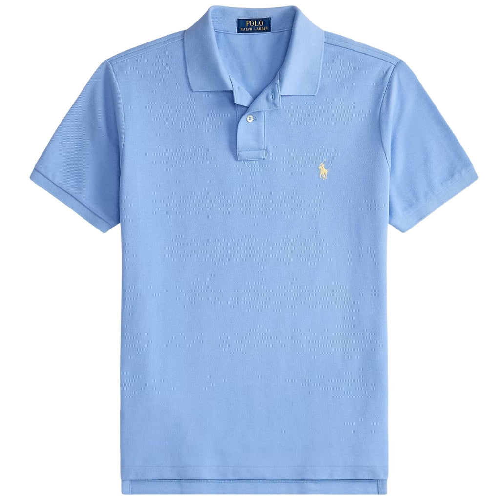Polo Ralph Lauren The Iconic Mesh Polo Shirt - Sky Blue