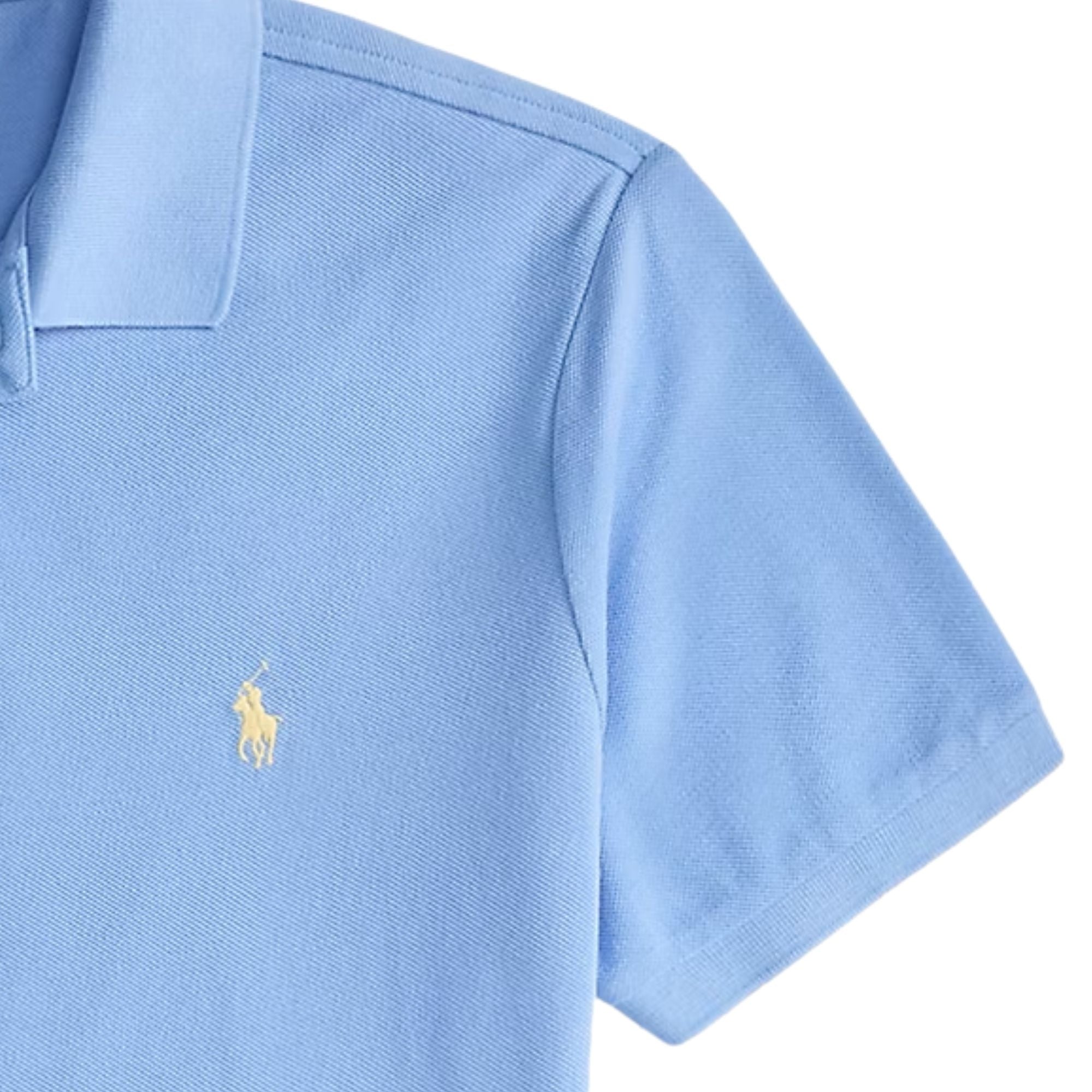 Polo Ralph Lauren The Iconic Mesh Polo Shirt - Sky Blue
