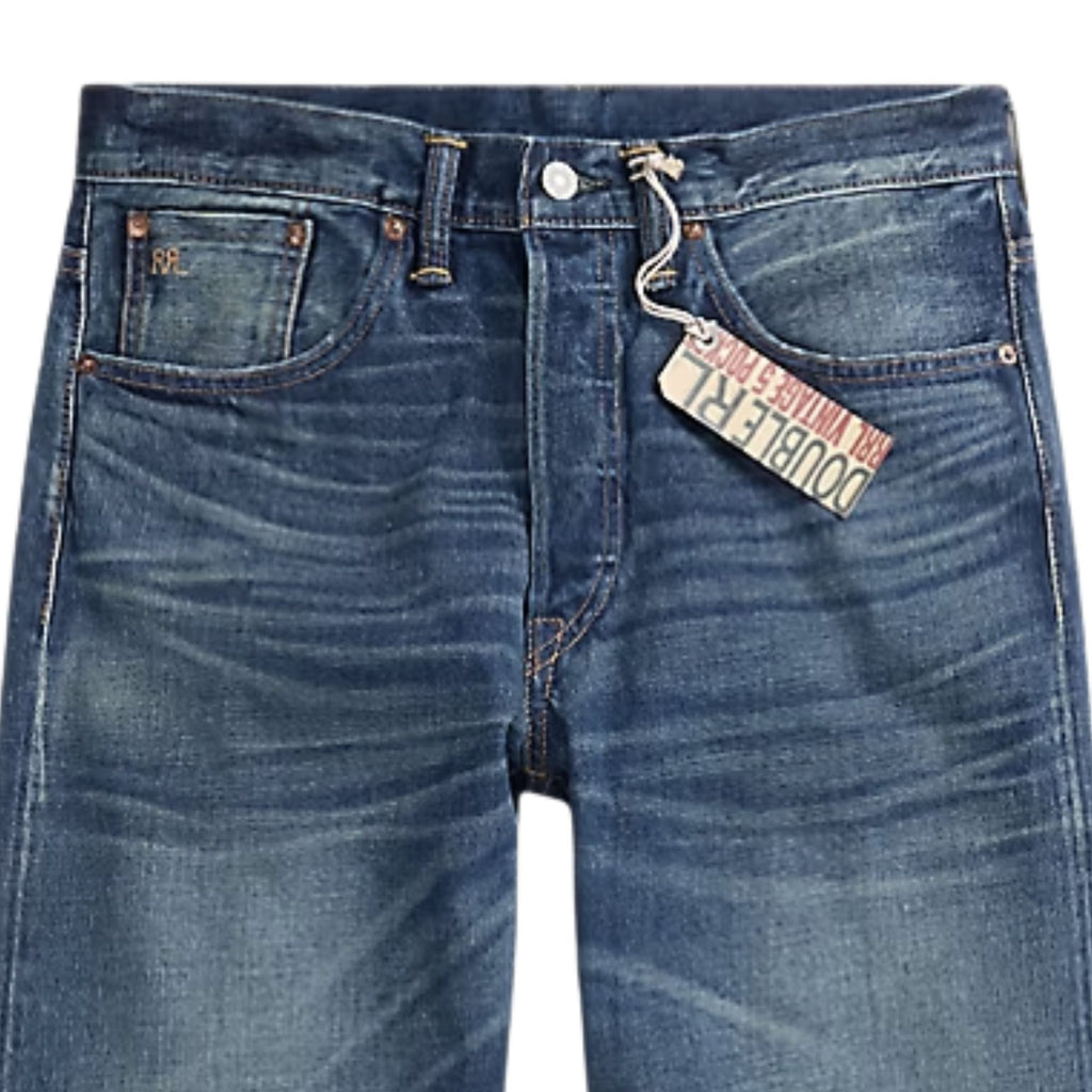 RRL by Ralph Lauren Vintage 5-Pocket Grandfalls Jean - Blue