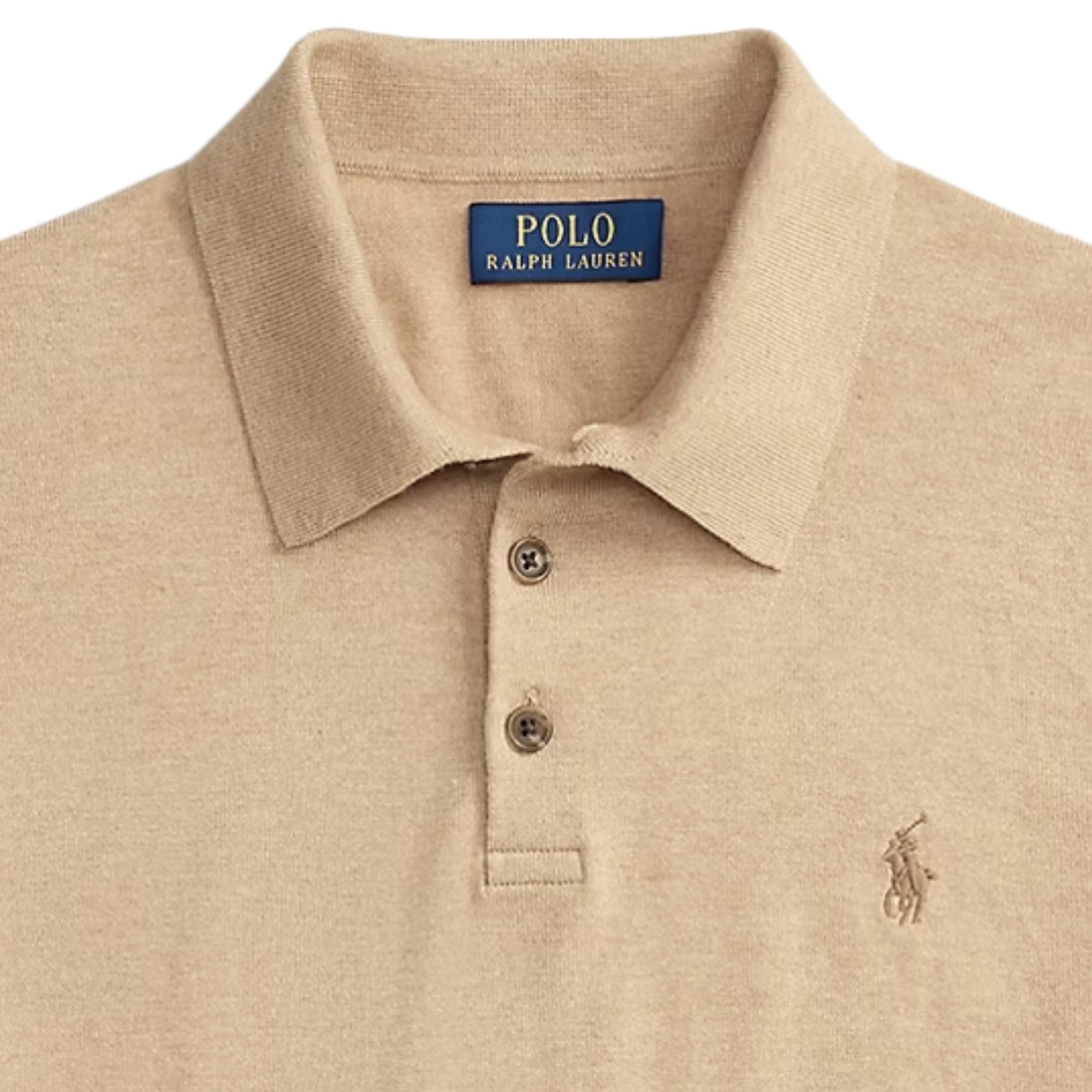 Polo Ralph Lauren Short Sleeve Knitted Polo - Brown
