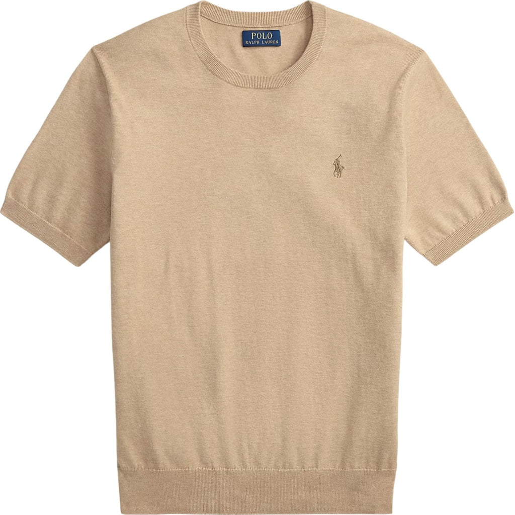 Polo Ralph Lauren Crewneck Short-Sleeve Knit - Brown