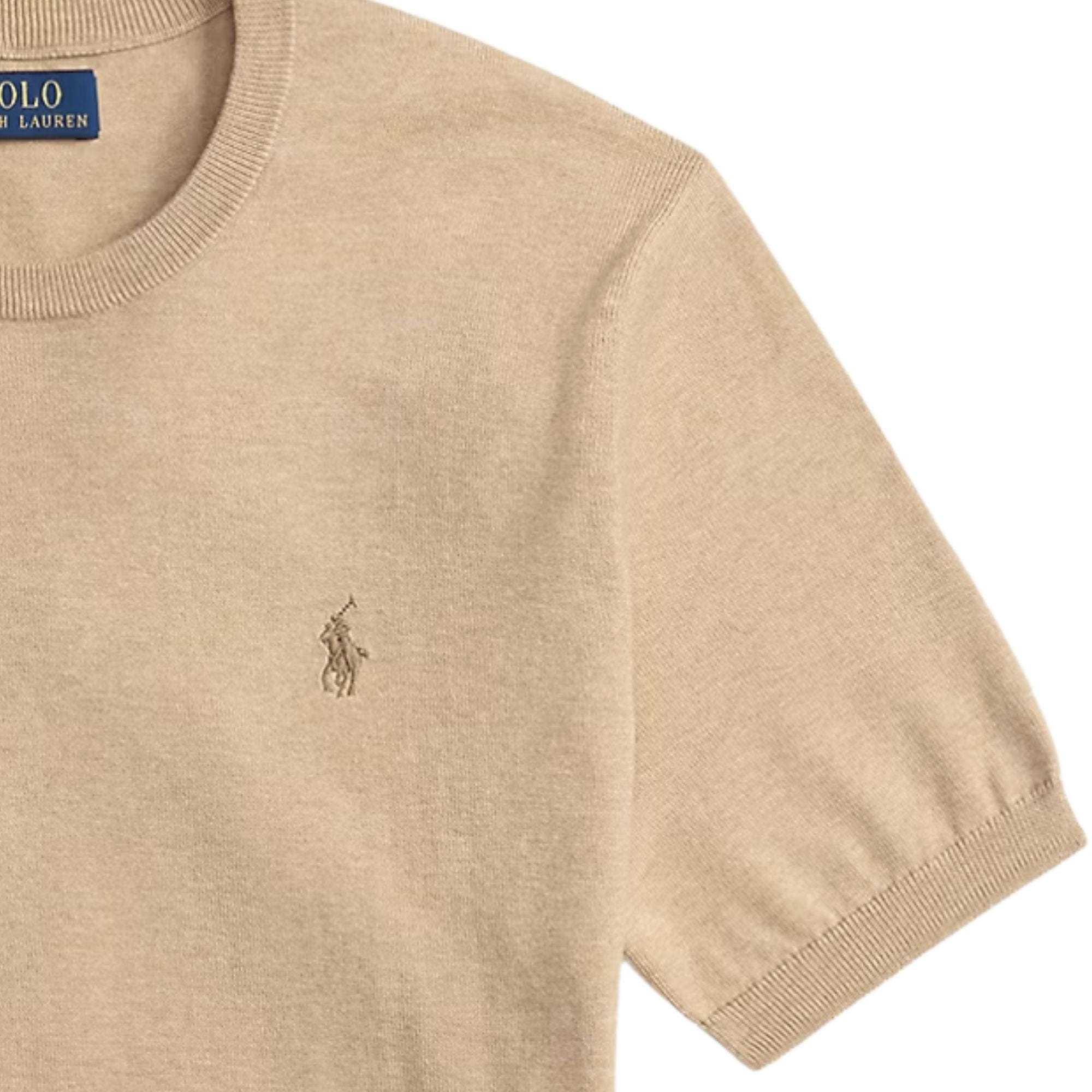 Polo Ralph Lauren Crewneck Short-Sleeve Knit - Brown