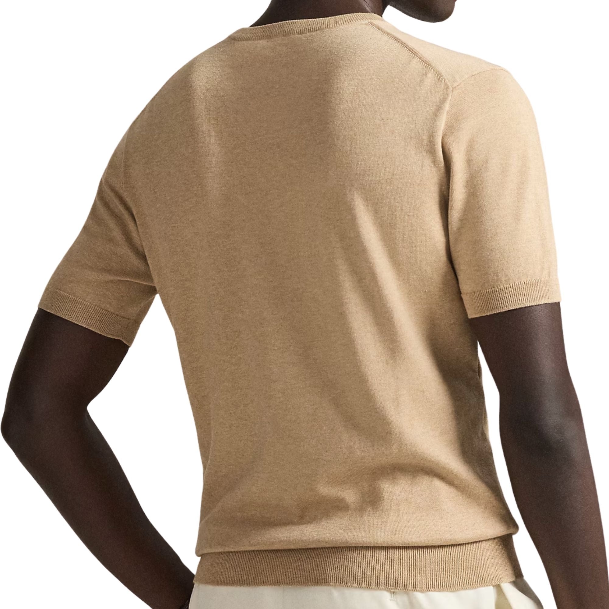 Polo Ralph Lauren Crewneck Short-Sleeve Knit - Brown