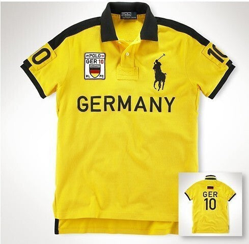 Polo Ralph Lauren "International Polo Team" Series - GERMANY (Yellow Polo)