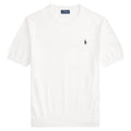 Polo Ralph Lauren Cotton Crewneck Short Sleeve Jumper - White