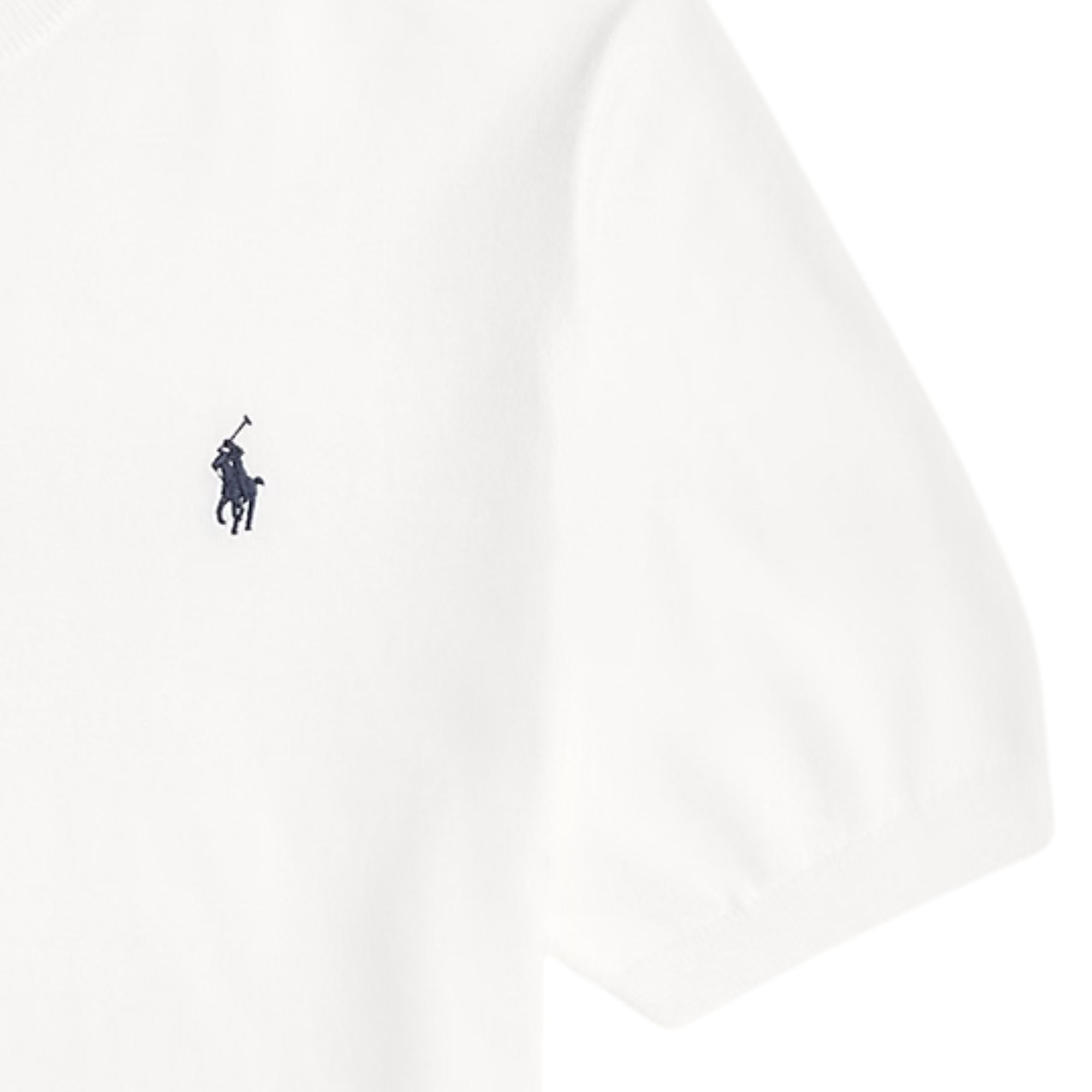 Polo Ralph Lauren Cotton Crewneck Short Sleeve Jumper - White