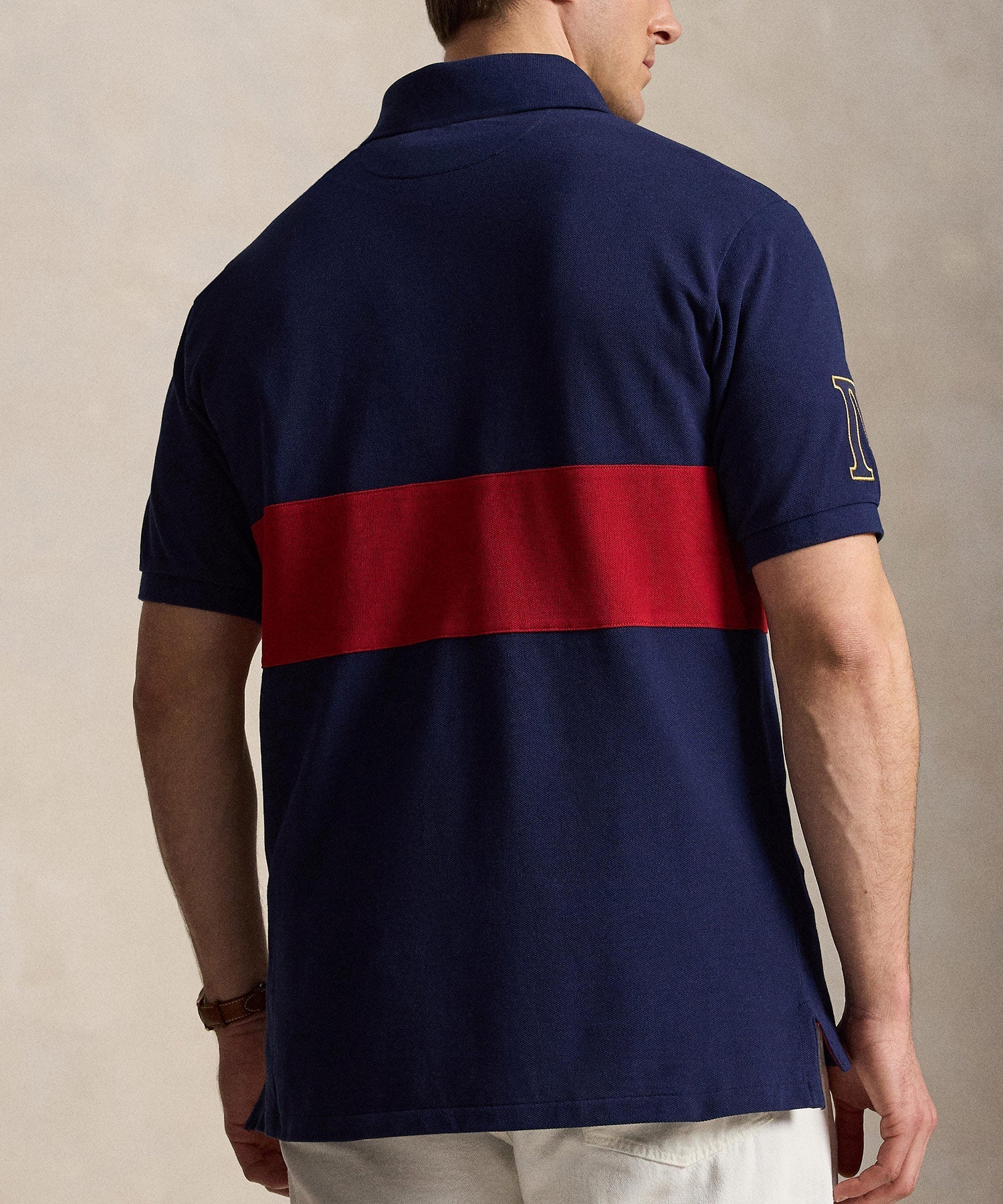 Polo Ralph Lauren Short Sleeve Dual Player Mesh Graphic Polo