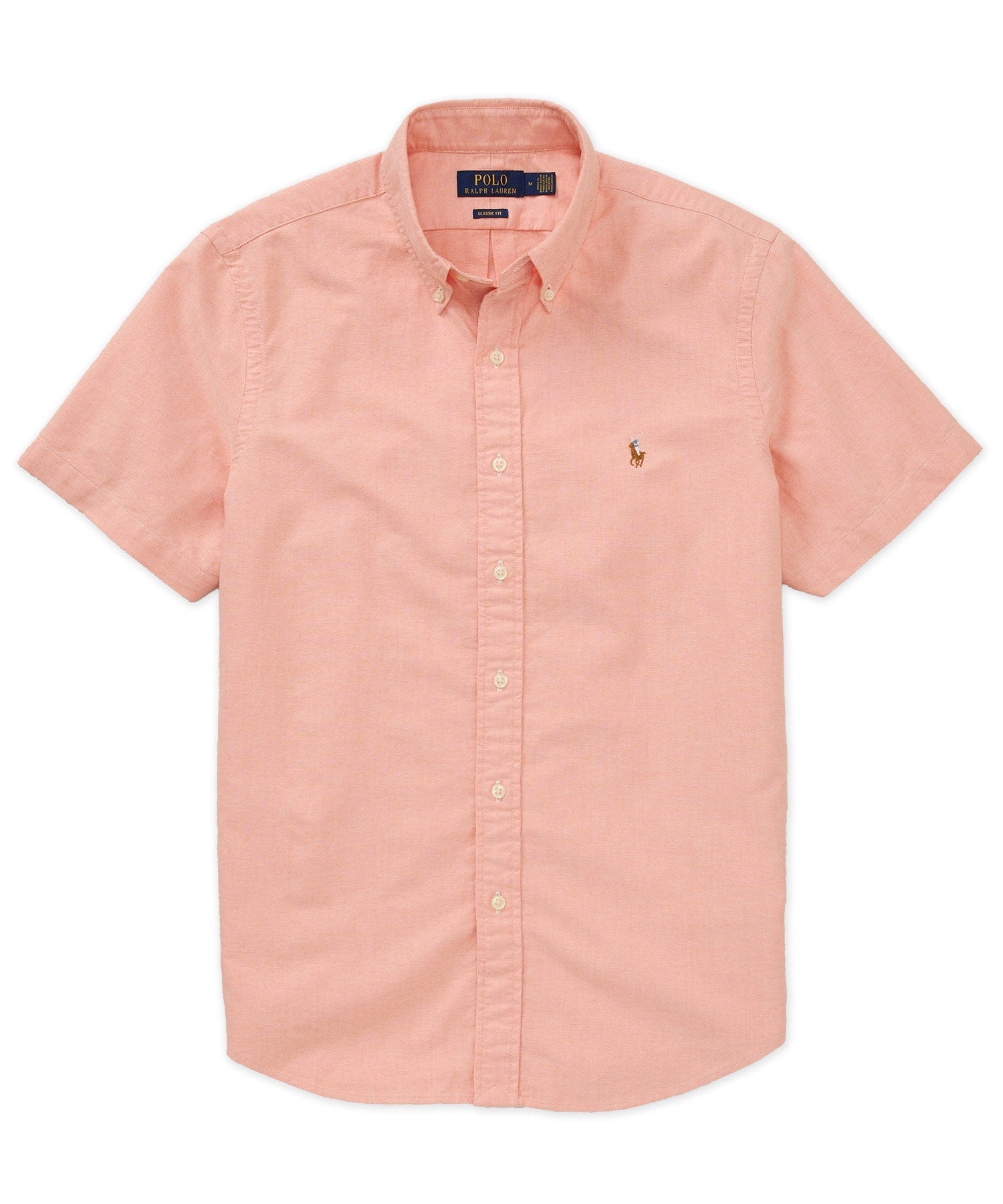 Polo Ralph Lauren Short Sleeve Solid Oxford Sport Shirt