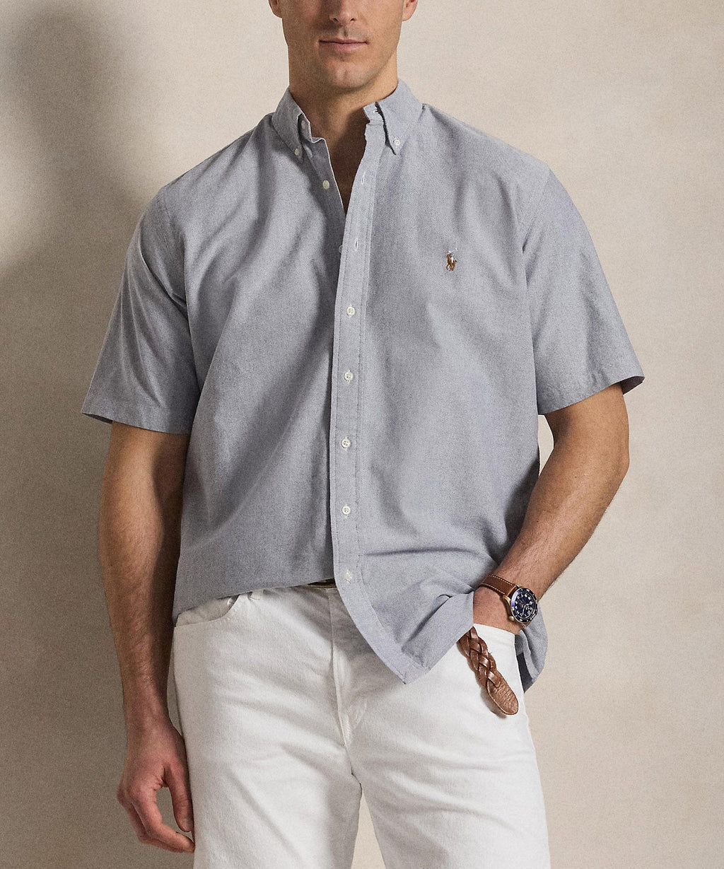 Polo Ralph Lauren Short Sleeve Solid Oxford Sport Shirt