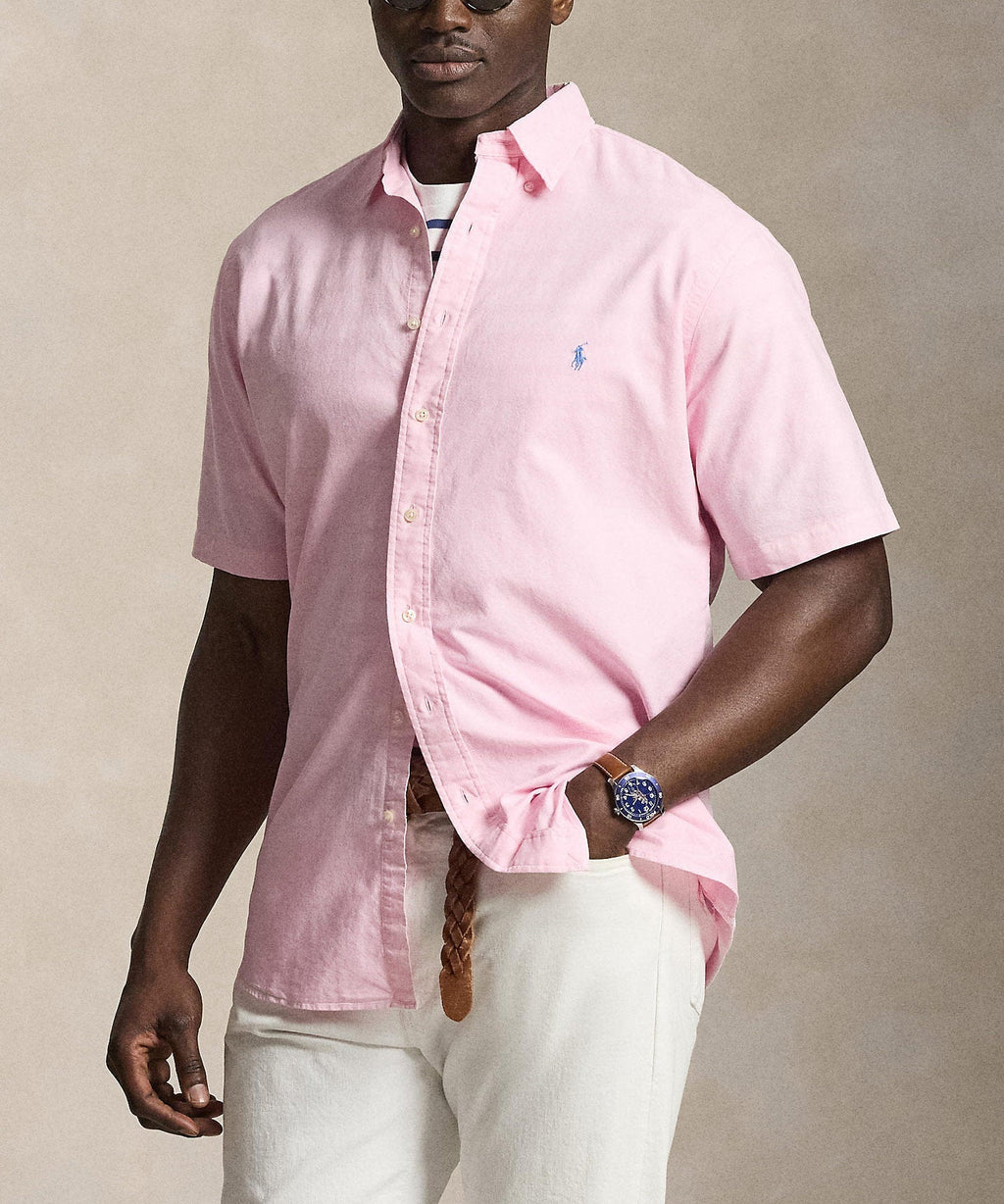 Polo Ralph Lauren Short Sleeve Garment-Dyed Sport Shirt