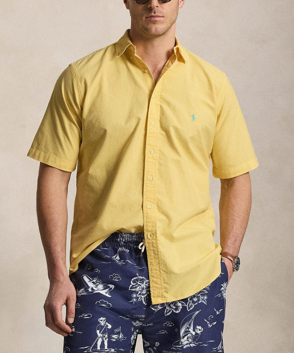 Polo Ralph Lauren Short Sleeve Garment-Dyed Sport Shirt