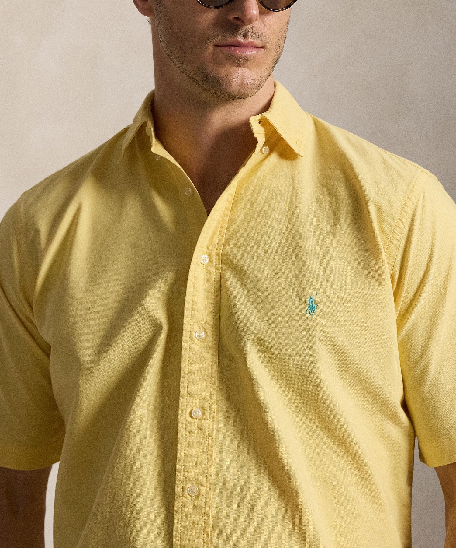 Polo Ralph Lauren Short Sleeve Garment-Dyed Sport Shirt