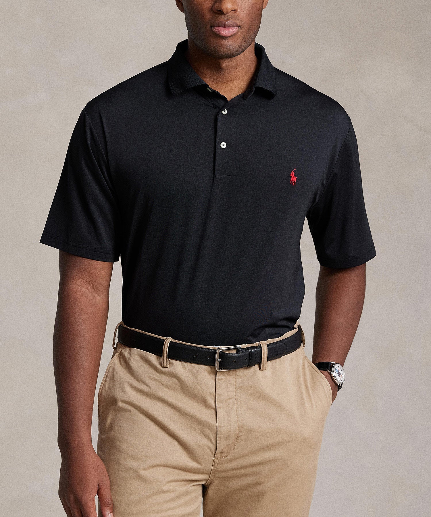 Polo Ralph Lauren Short Sleeve Performance Solid Polo