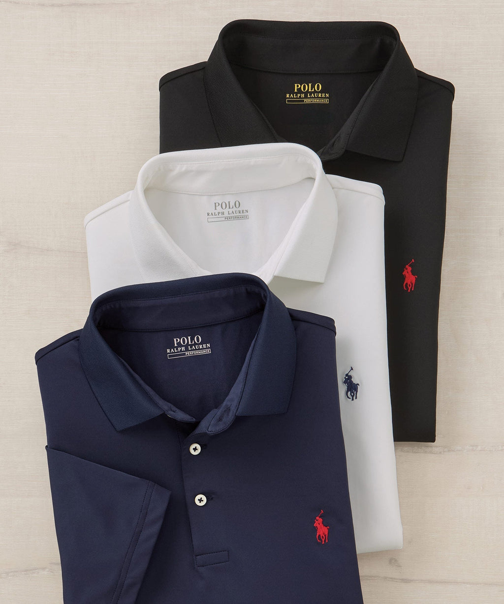 Polo Ralph Lauren Short Sleeve Performance Solid Polo