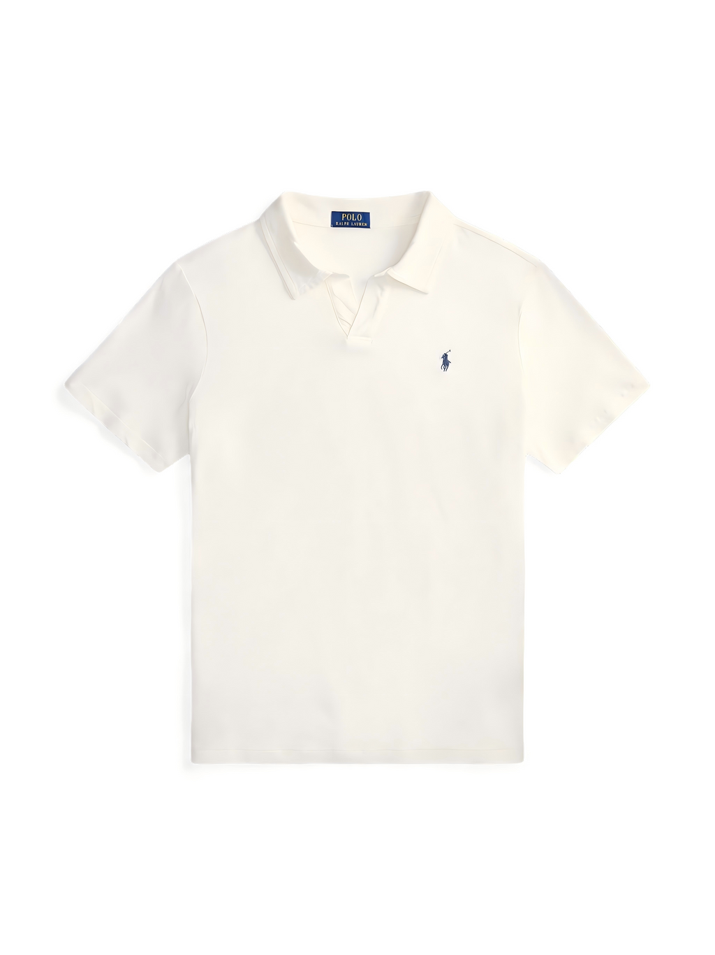POLO RALPH LAUREN - Men Short-Sleeve Cotton Linen Johnny Collar Polo