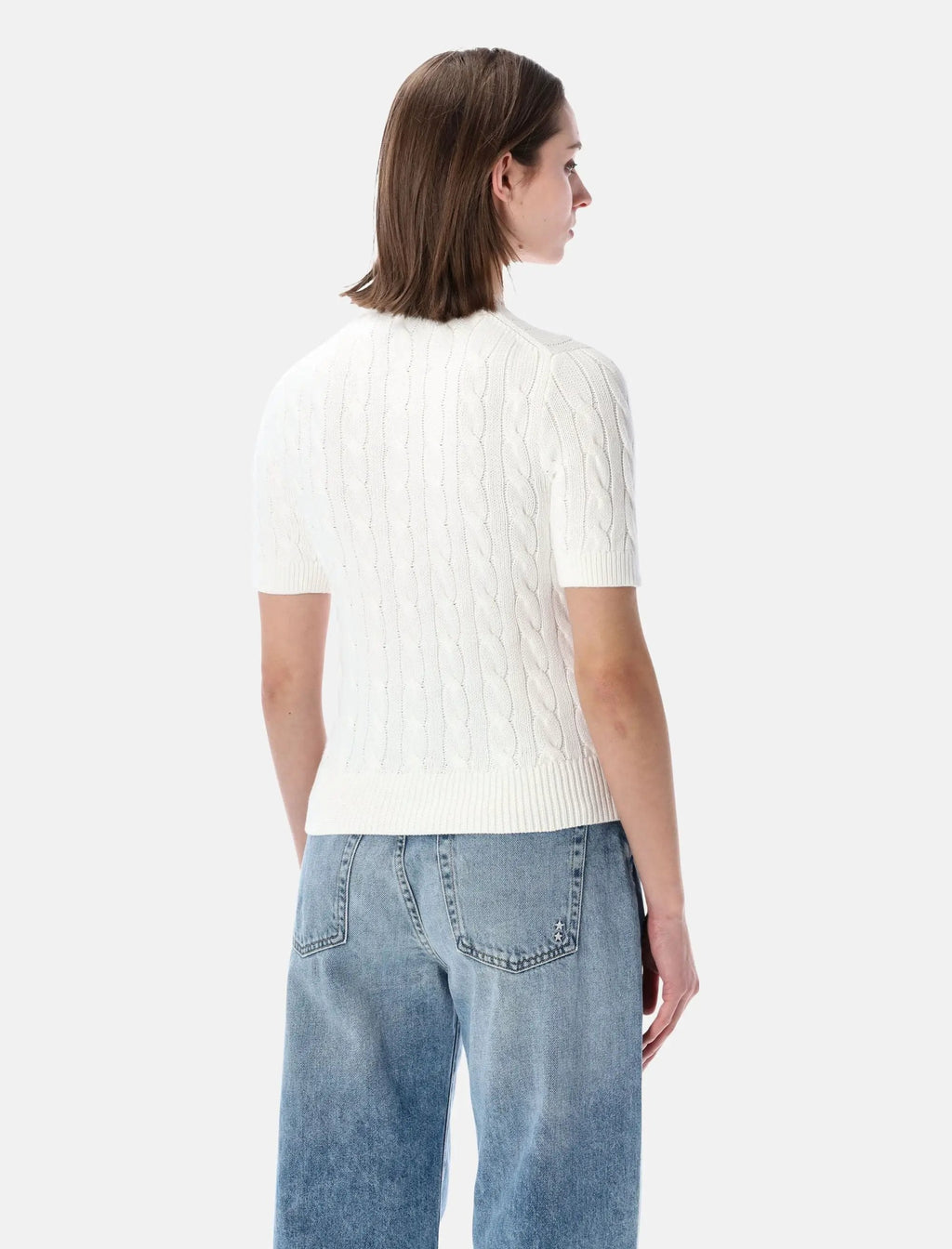 Polo Ralph Lauren cable-knit cotton cardigan