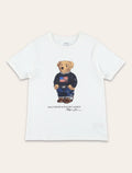 Polo Ralph Lauren boy's Polo Bear white cotton T-shirt