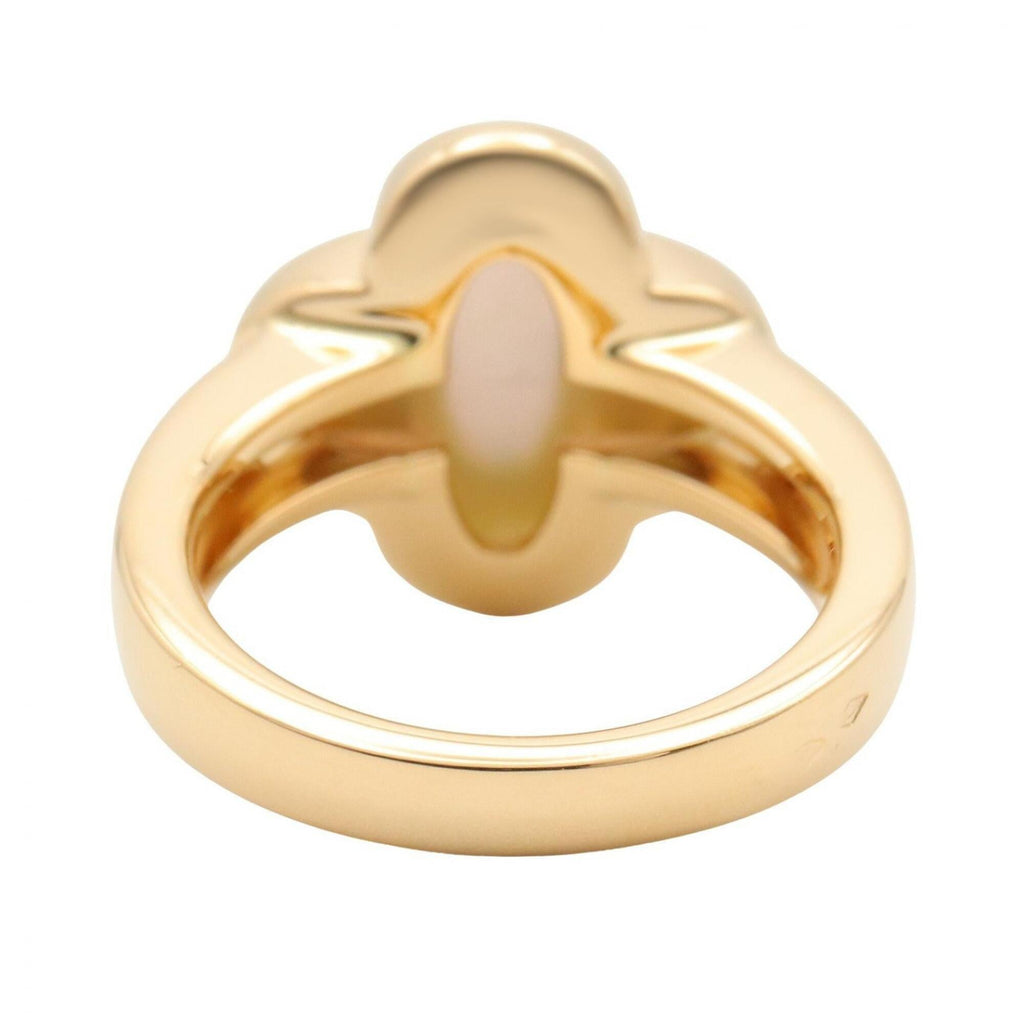 Alhambra Ring 18K Yellow Gold and Mother of Pearl