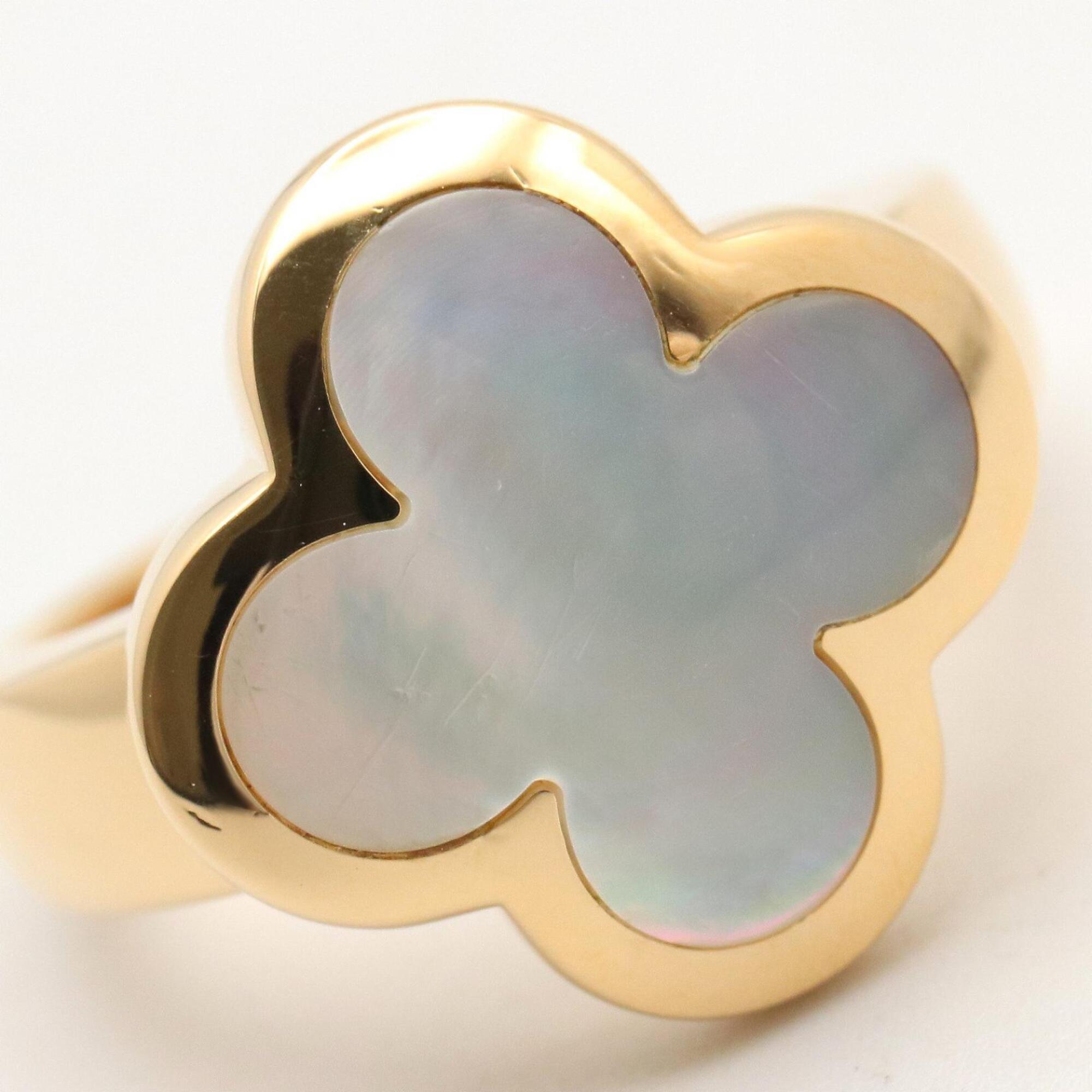 Alhambra Ring 18K Yellow Gold and Mother of Pearl
