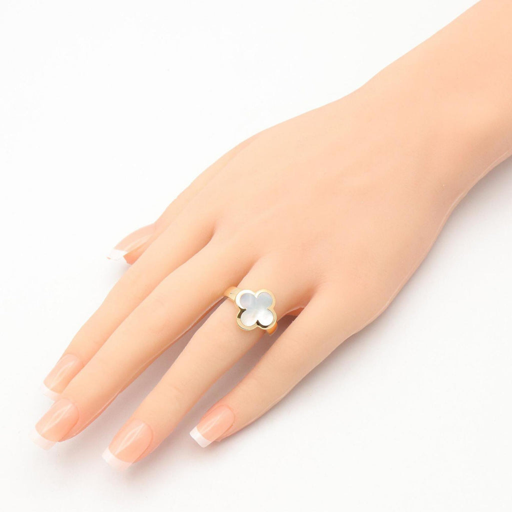 Alhambra Ring 18K Yellow Gold and Mother of Pearl
