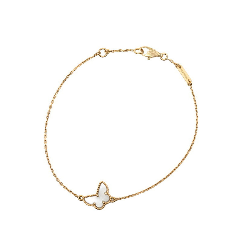 Charm Bracelet 18K Yellow Gold With Mother Of Pearl