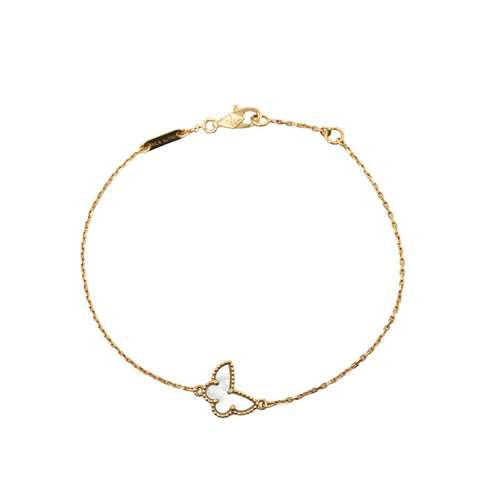Charm Bracelet 18K Yellow Gold With Mother Of Pearl