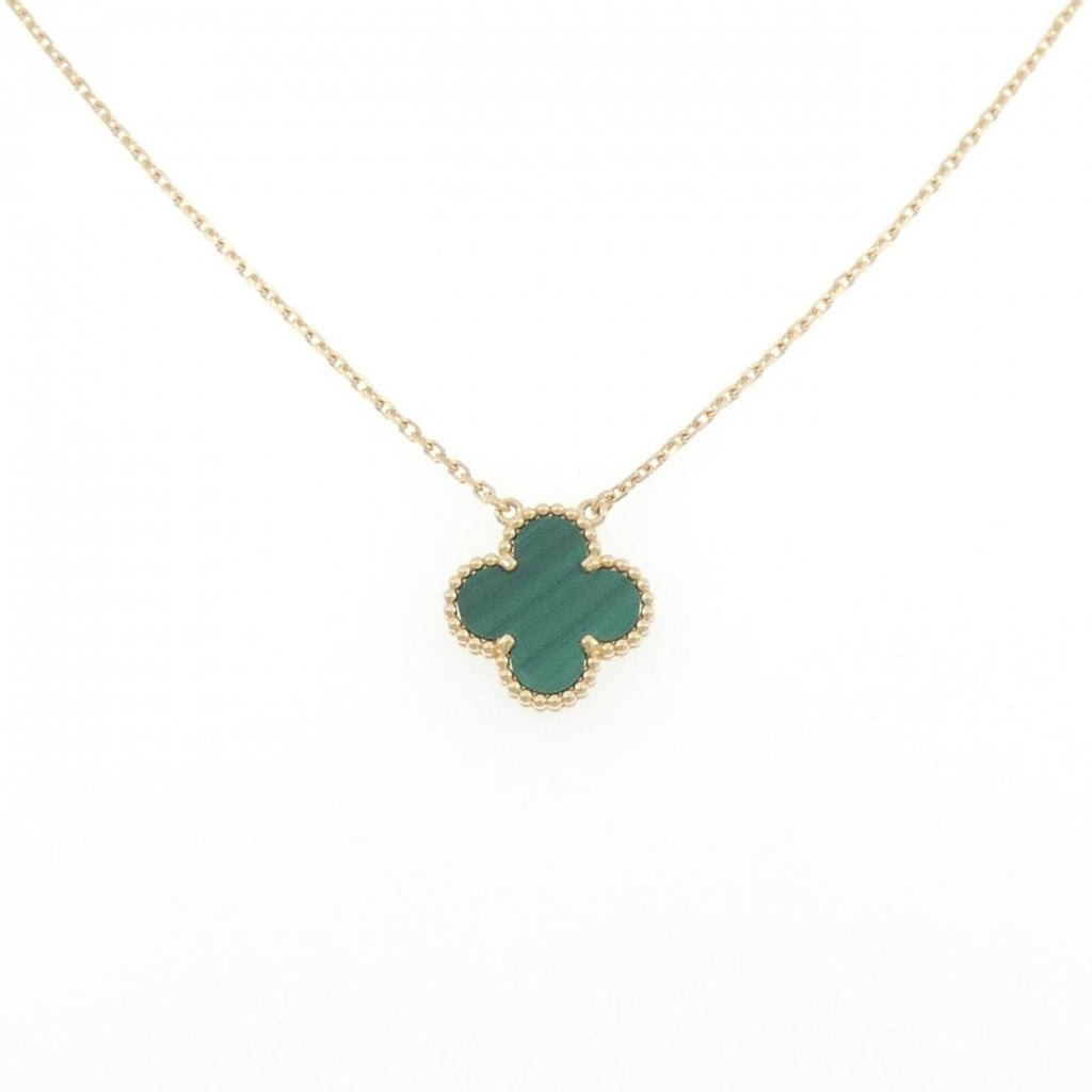 Vintage Alhambra Pendant Necklace 18K Yellow Gold