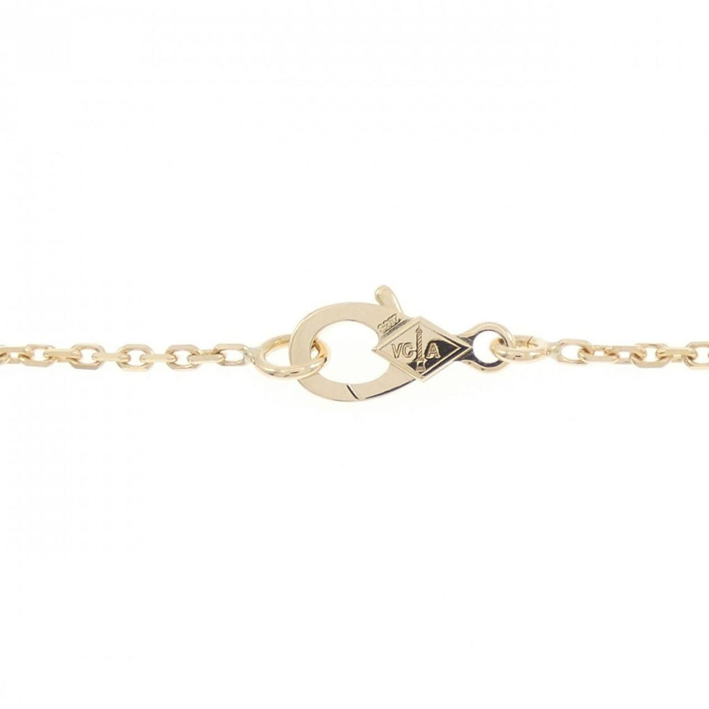 Vintage Alhambra Pendant Necklace 18K Yellow Gold
