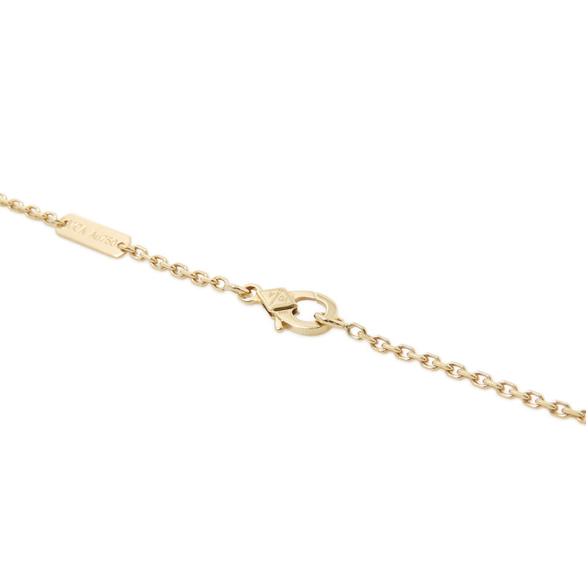 Pendant Necklace 18K Yellow Gold Large with Diamond