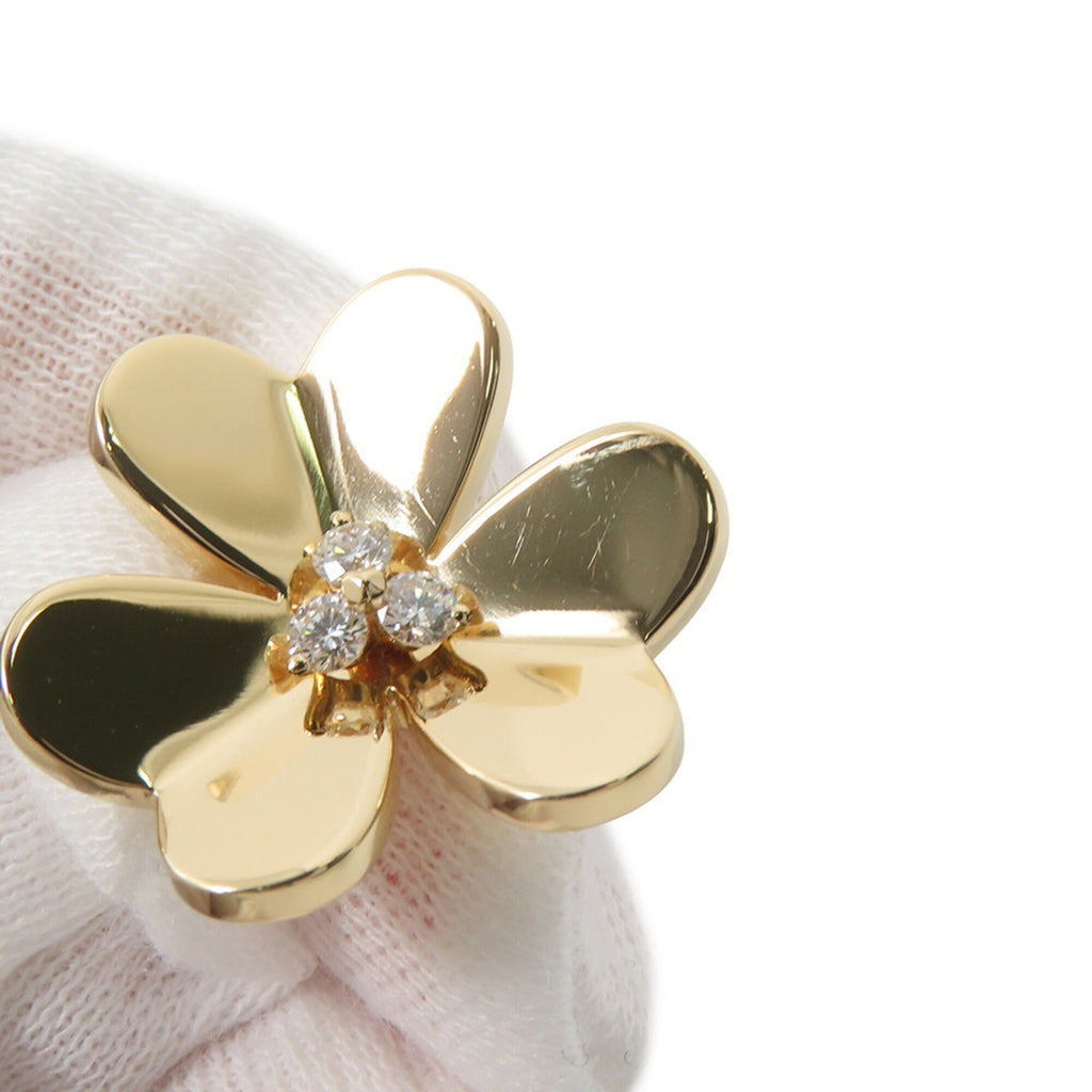 Pendant Necklace 18K Yellow Gold Large with Diamond