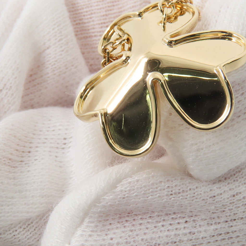 Pendant Necklace 18K Yellow Gold Large with Diamond