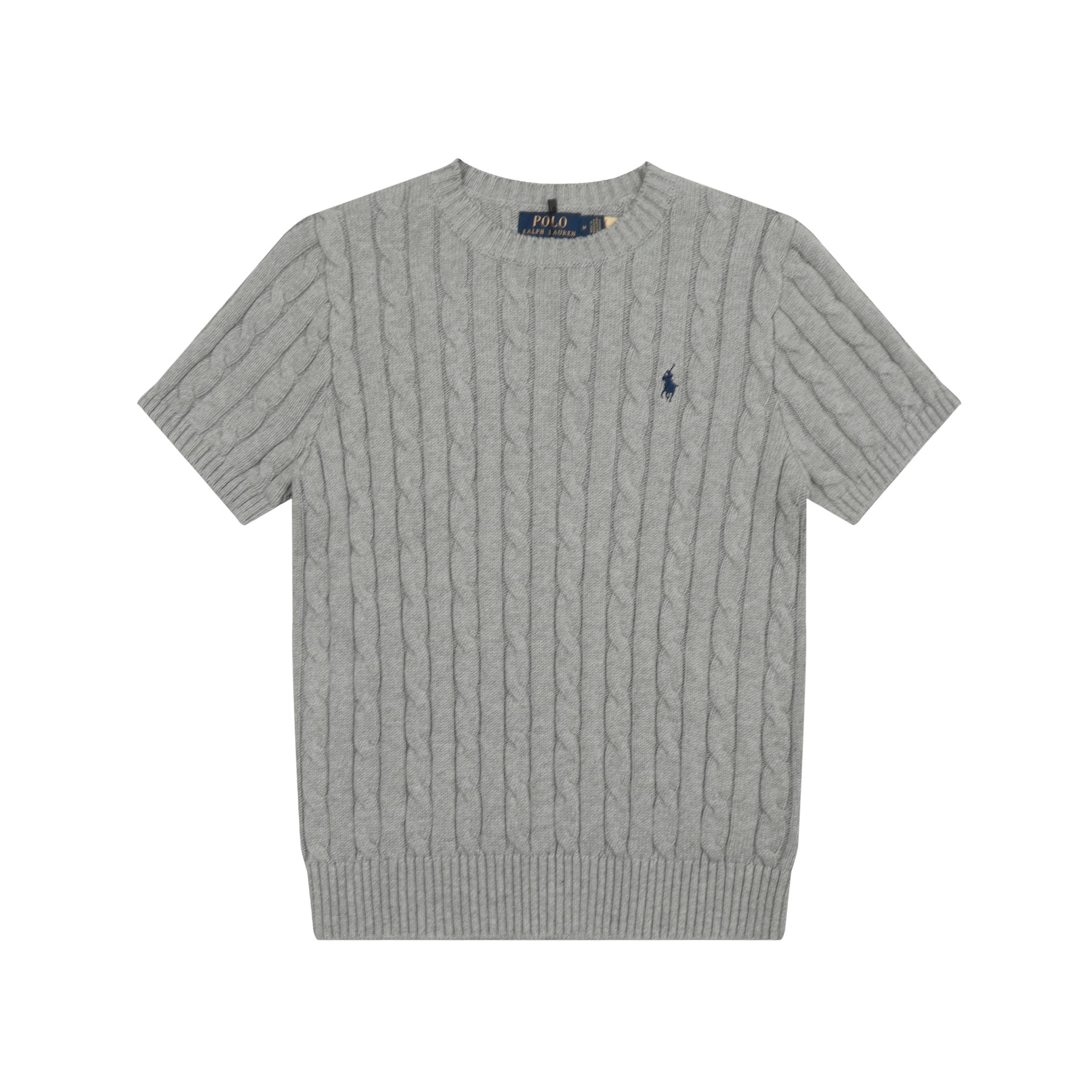Ralph Lauren Knitted sweaters Ralph Lauren Knitted Short Sleeved Shirt Small Standard Twist Knitted Crew Neck Short Sleeve