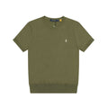 Ralph Lauren Knitted sweaters Ralph Lauren Knitted Short Sleeved Shirt RLl Pony Standard Knitted Twist Embroidered Short Sleeve Top T-Shirt