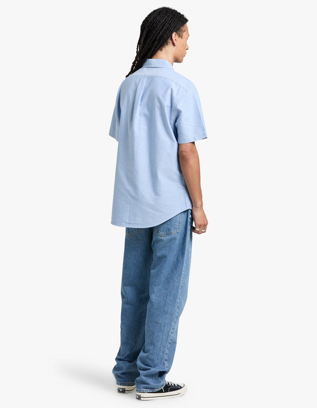Custom Fit Short Sleeve Sport Shirt - BSR Blue
