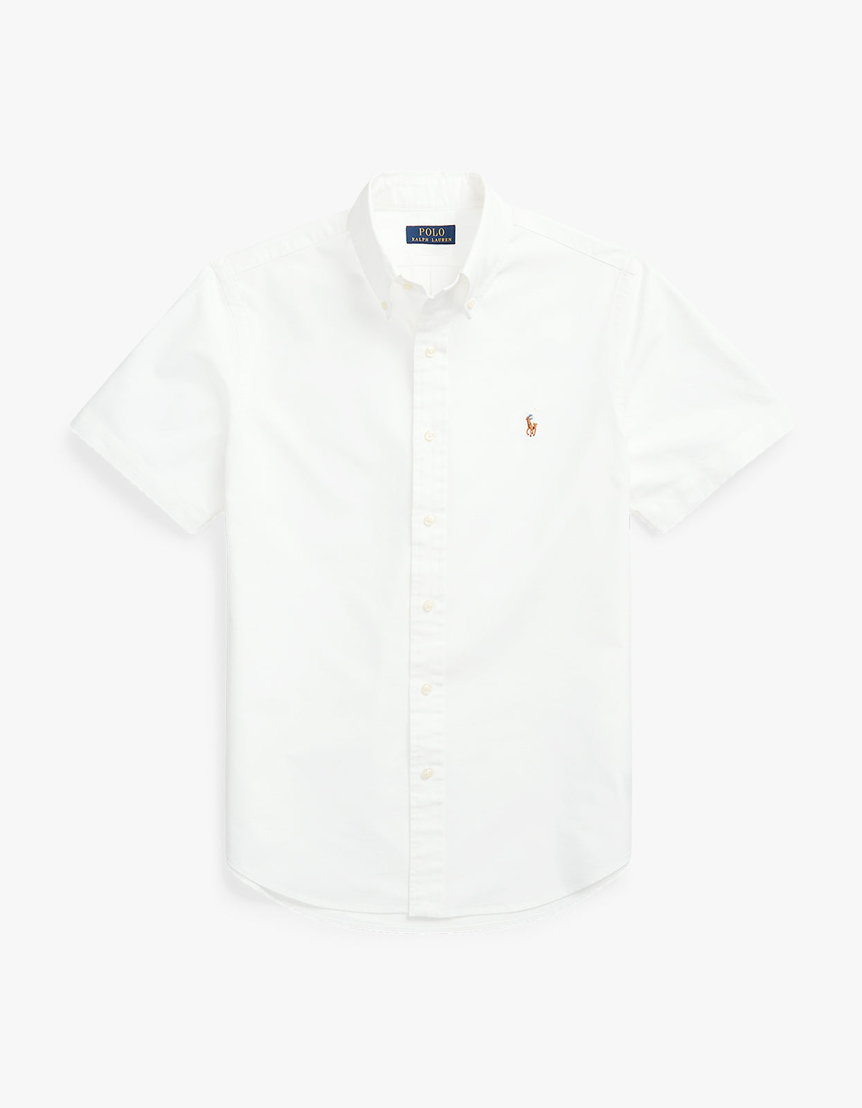 Custom Fit Short Sleeve Sport Shirt - White