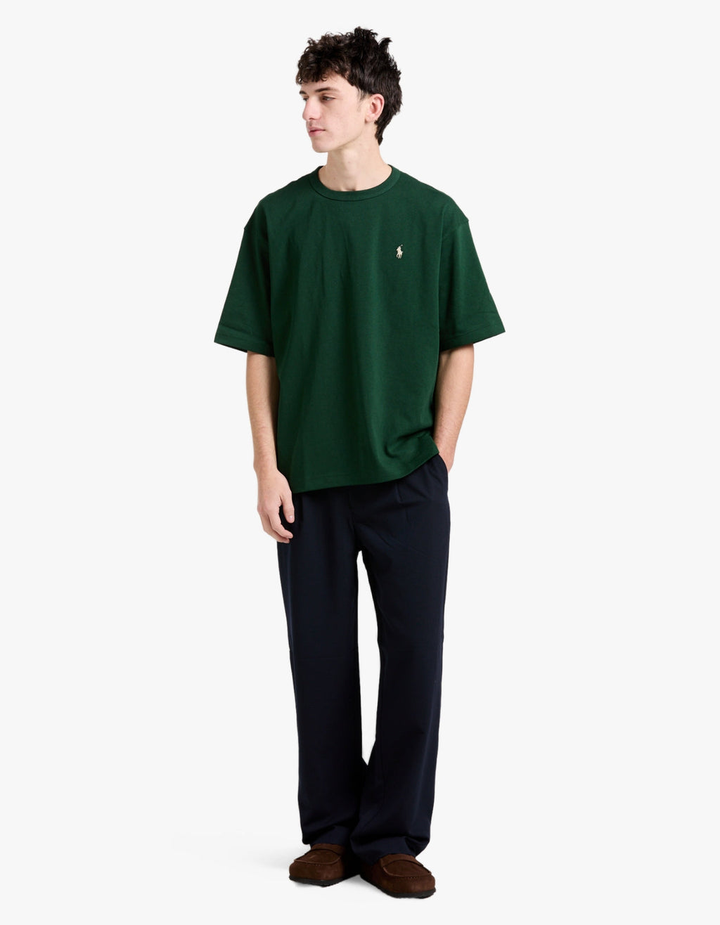 Relaxed Fit Logo Jersey T Shirt - Northwest Pine