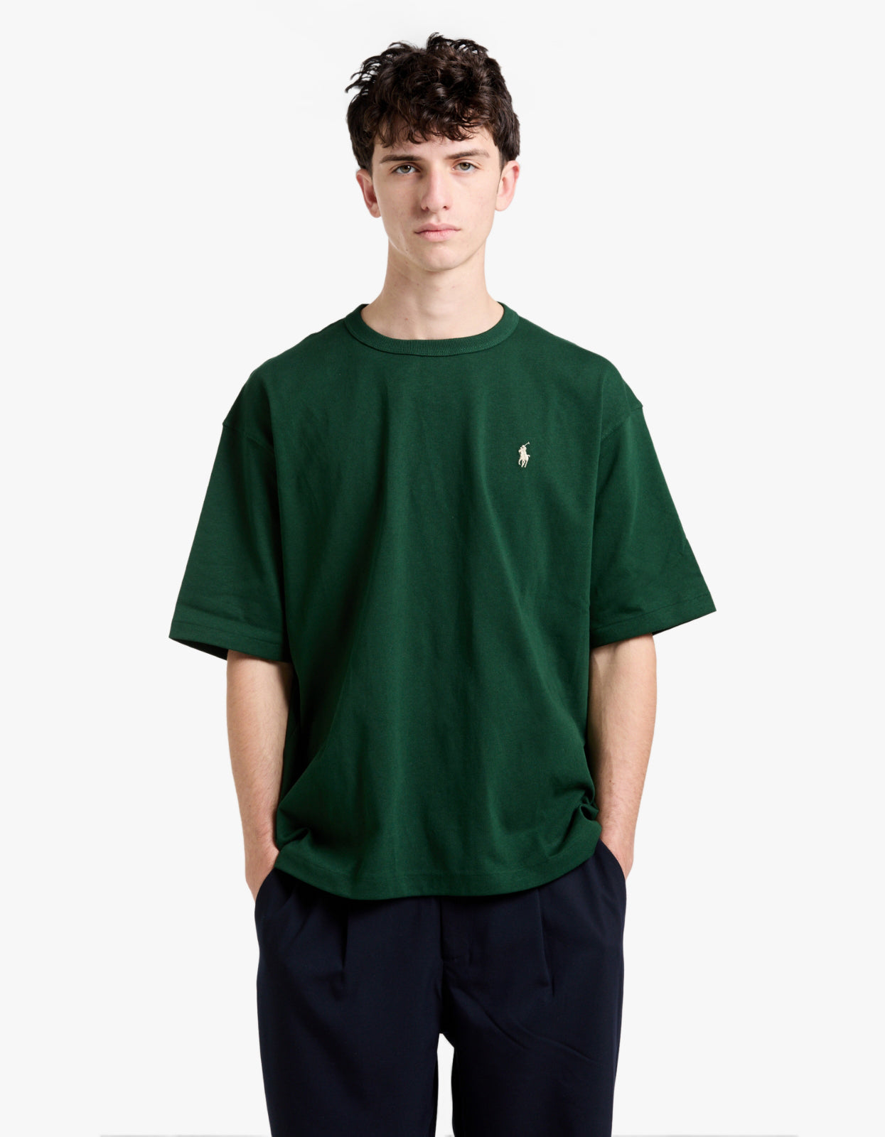 Relaxed Fit Logo Jersey T Shirt - Northwest Pine