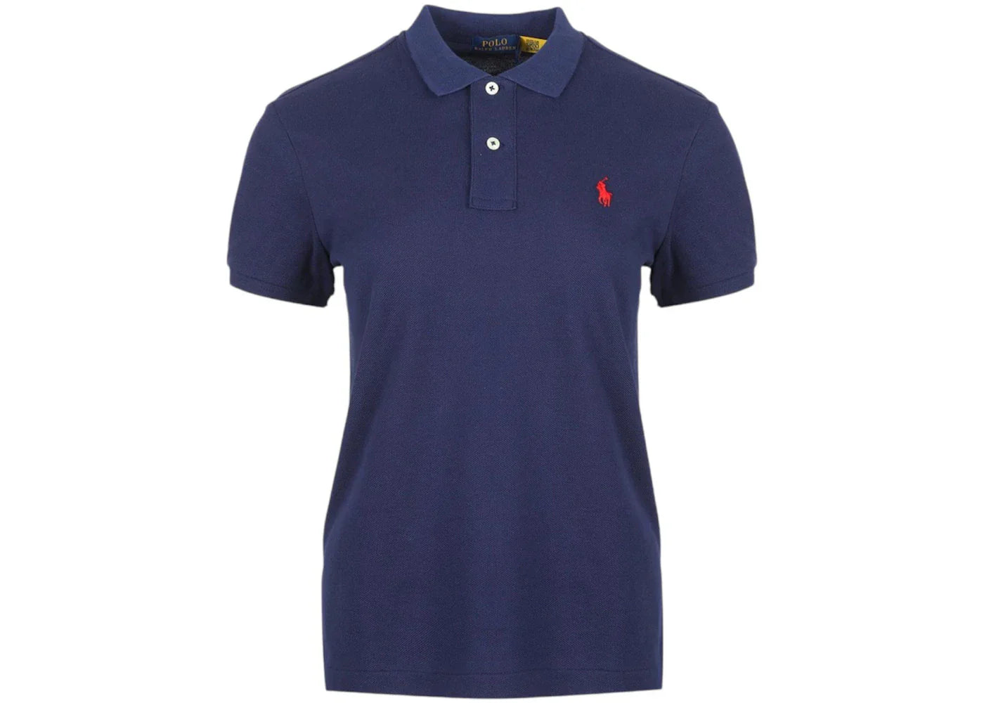 Polo Ralph Lauren Basic Mesh Fit Classic Short-Sleeve Knit Polo Navy/Red Pp