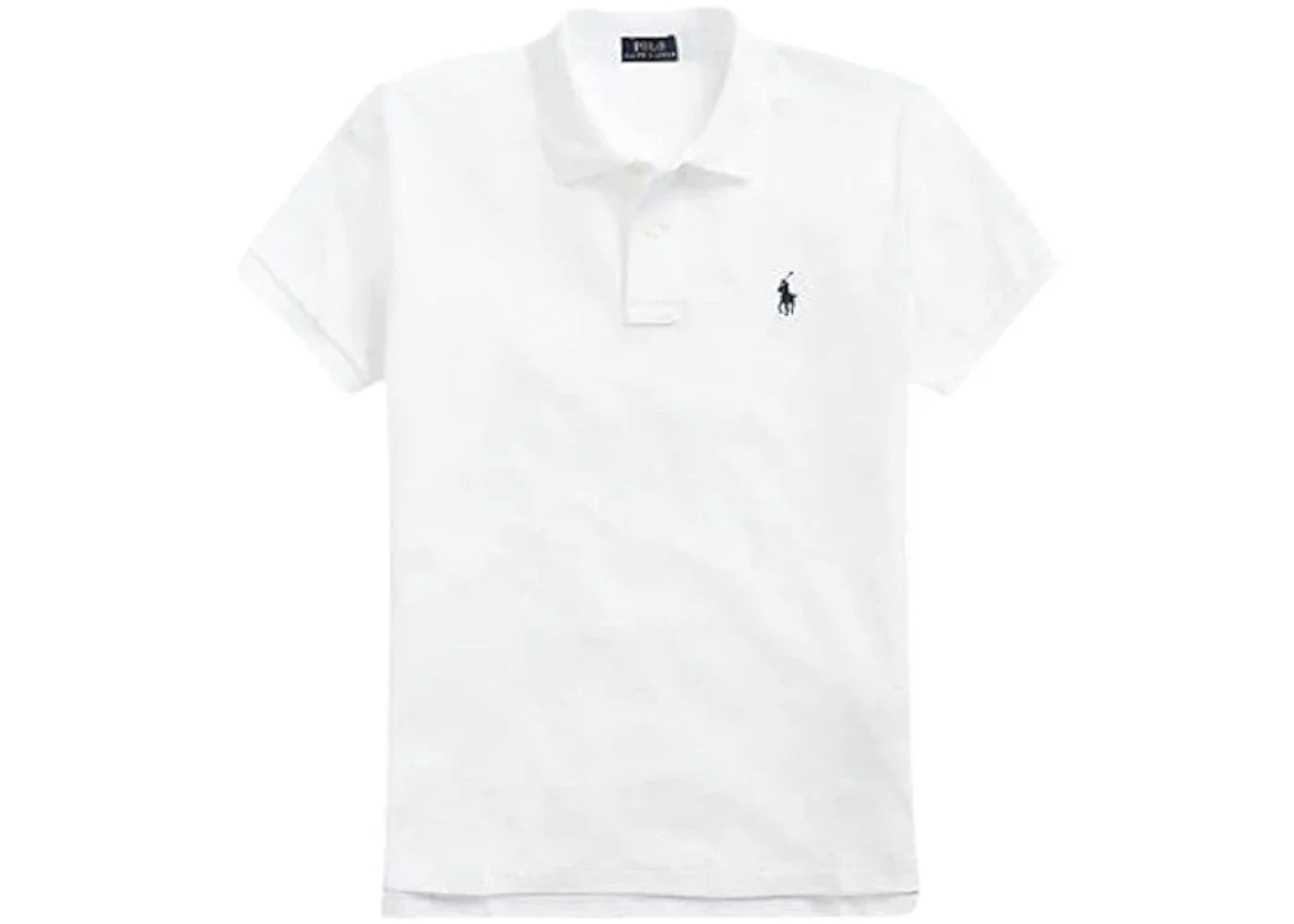 Polo Ralph Lauren Basic Mesh Fit Classic Short Sleeve Knit Shirt White