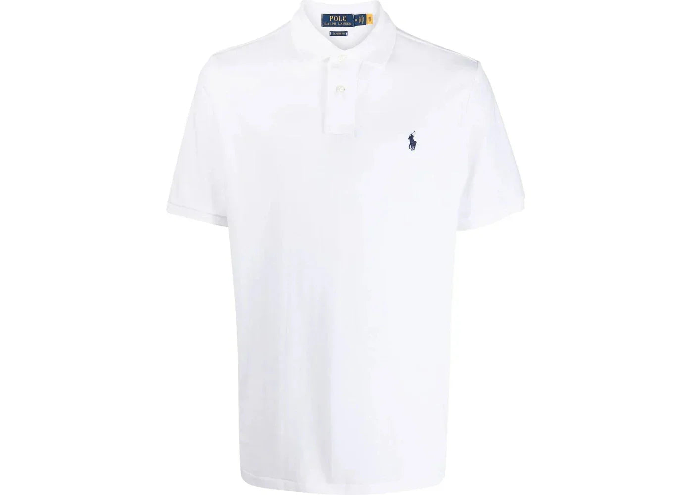 Polo Ralph Lauren Classic Fit Short Sleeve Mesh Polo White