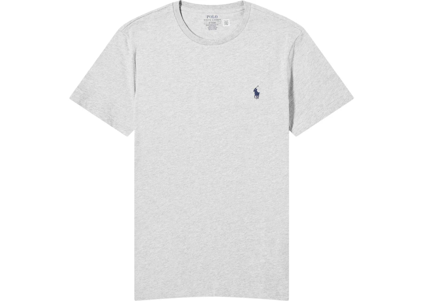 Polo Ralph Lauren Custom Fit T-shirt New Grey Heather