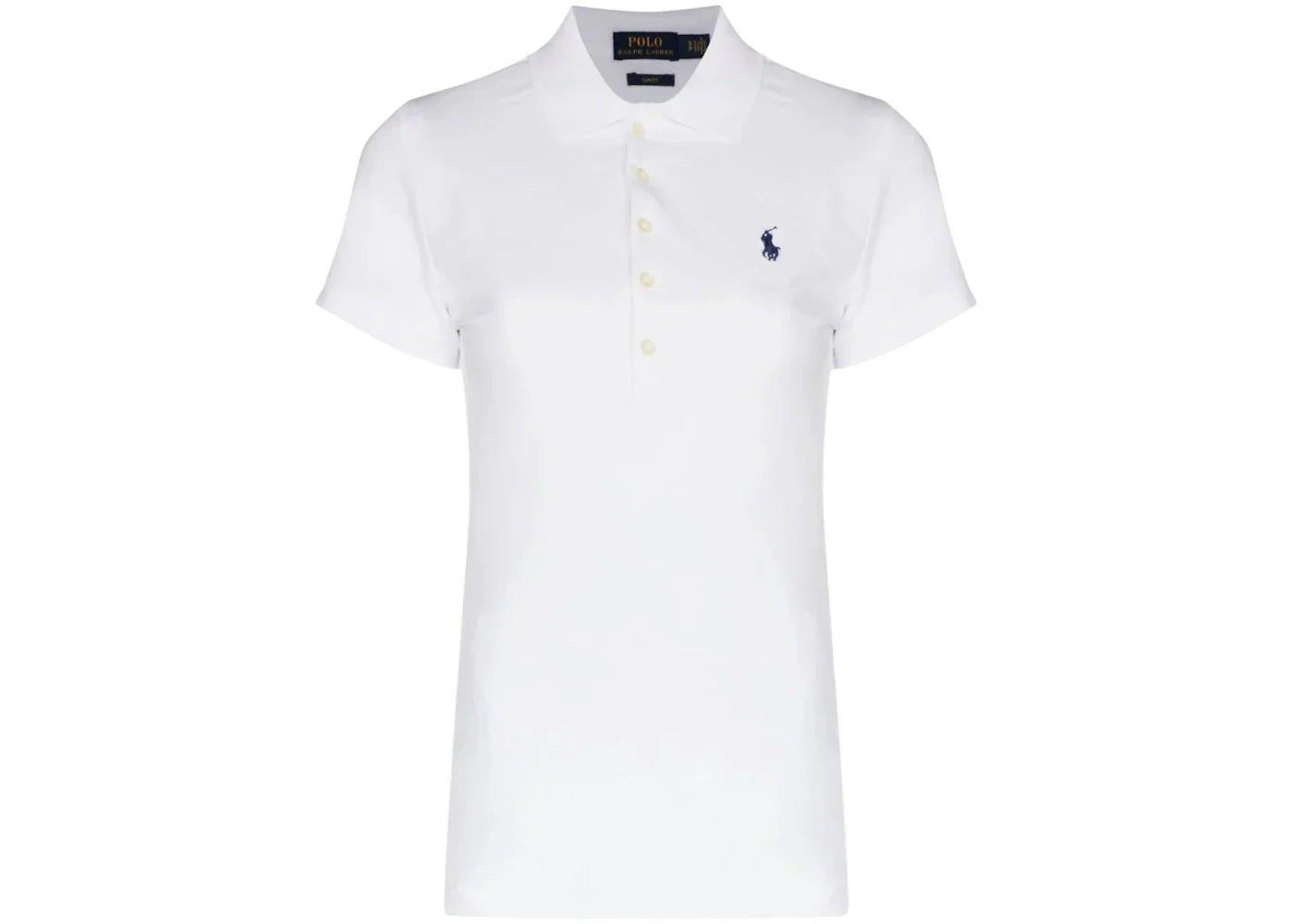 Polo Ralph Lauren Julie Slim SS Polo Shirt White