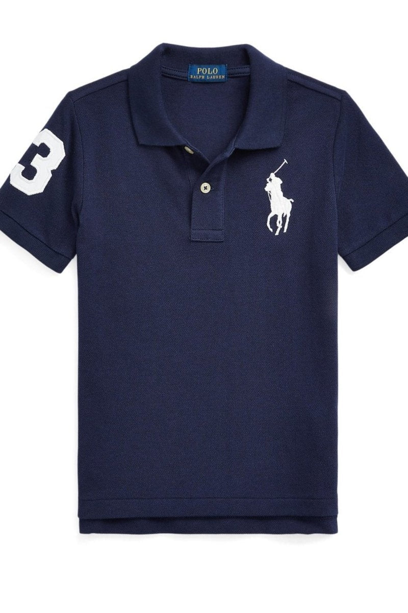 Polo Ralph Lauren Little Boys Big Pony Cotton Mesh Polo Shirt