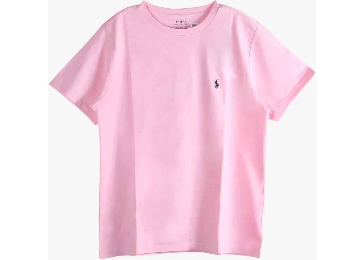 Polo Ralph Lauren Short Sleeve Cotton Jersey Crewneck T-shirt Carmel Pink