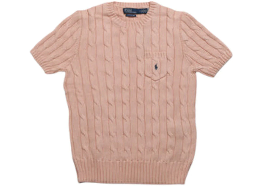 Polo Ralph Lauren Short Sleeve Pullover Pale Pink