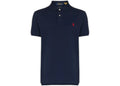 Polo Ralph Lauren Short-Sleeve Slim Fit Mesh Polo Newport Navy