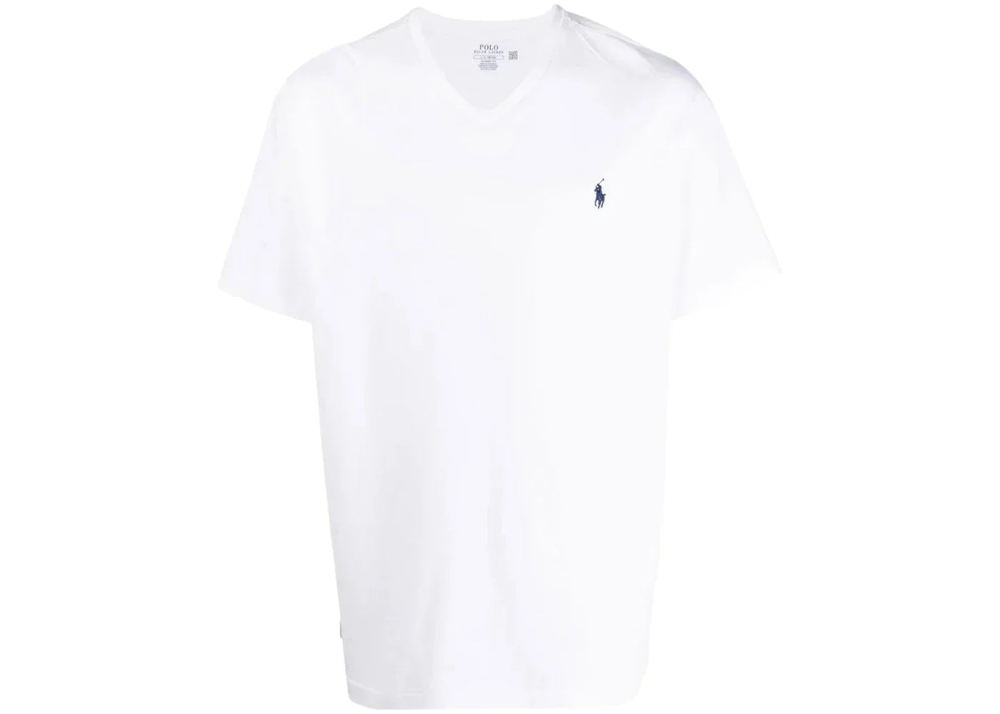 Polo Ralph Lauren Short Sleeve V-Neck Classic Fit T-shirt T-White